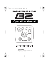 Zoom B2 User manual