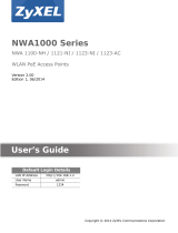 ZyXEL NWA1100-NH User manual
