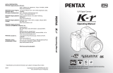 Pentax K K Series K-r User manual