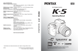 Pentax K 14748 User manual