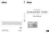 Nikon Coolpix S700 User manual