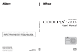 Nikon Coolpix S203 User manual