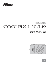 Nikon Coolpix L20 User manual