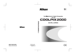 Nikon Coolpix 2000 User manual