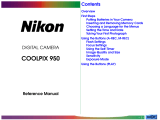 Nikon Coolpix 950 User manual