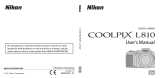Nikon COOLPIX L810 User manual