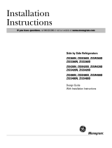 Monogram ZISS480NMSS Installation guide