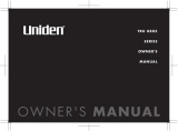 Uniden TRU8885 User manual