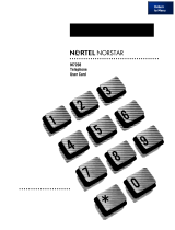 Nortel Meridian M7208 Phone Owner's manual