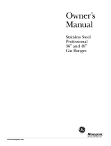 Monogram ZDP36L6WSS User manual