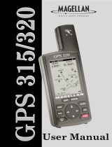 Magellan GPS 320 User manual