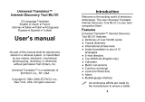 Ectaco Multilanguage Universal Translator ML101 User manual