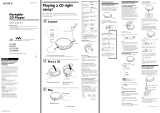 Sony D-E350 Operating instructions