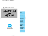 Minolta Maxxum HT Si User manual