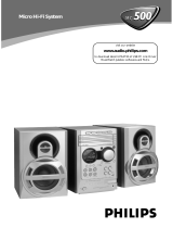 Philips MC-500/25 User manual