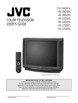 JVC AV-36D201 User manual