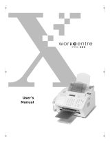 Xerox Pro 580 User manual