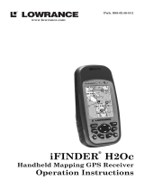 Lowrance IFINDER H2O C User manual