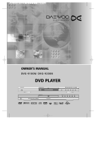 Daewoo DVG-9200N User manual