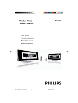 Philips WACS700/05 User manual