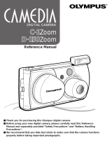Olympus Camedia D-150 Zoom User manual