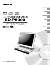 Toshiba SD-P5000 User manual