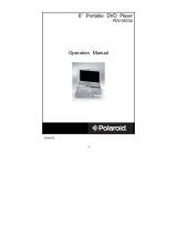 Polaroid PDV-0823A User manual