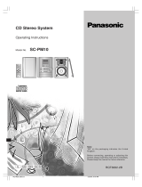 Panasonic SCPM10EB User manual