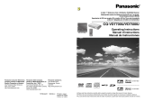 Panasonic CQVD7500U - CAR A/V DVD NAV User manual