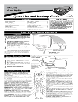 Philips 24-COLOR TV REAL FLAT FRENH OSD 24PT633F - User manual