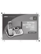 Uniden DCT7585 User manual