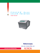 Xerox 8200 User manual