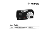 Polaroid T737 - Digital Camera - Compact User manual