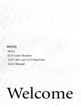 BenQ fp531 User manual