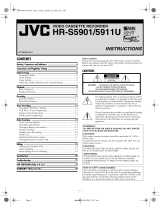 JVC HRS5901U User manual