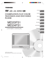 Toshiba MD24F51 User manual