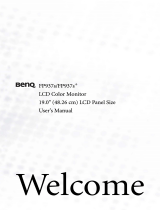 BenQ FP937S User manual