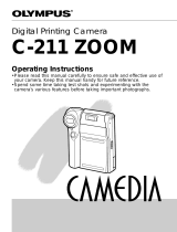 Olympus Camedia C-211 Zoom User manual