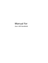 Acer n50 User manual