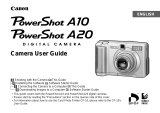 Canon PowerShot A20 User manual