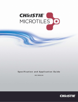 Christie MicroTiles User manual