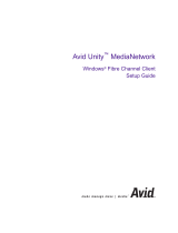 Avid Unity MediaNetwork 3.2 Installation guide