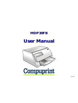 Compuprint MDP 30 FB User manual