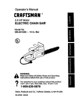 Craftsman 358341240 Owner's manual
