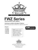 Crown Boiler FWZ060 Installation guide
