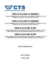 CTSystems VRG-21412-WF-G SERIES User manual