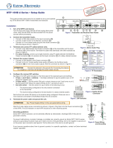 Extron MTP RL 15HD A & MTP RL 15HD A SEQ User manual