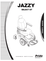 Pride Mobility Jazzy Select GT Owner's manual