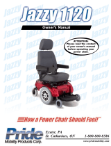 Pride Mobility Jazzy 1120 Owner's manual