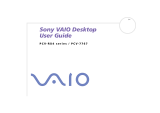 Sony VAIO PCV-7767 User manual